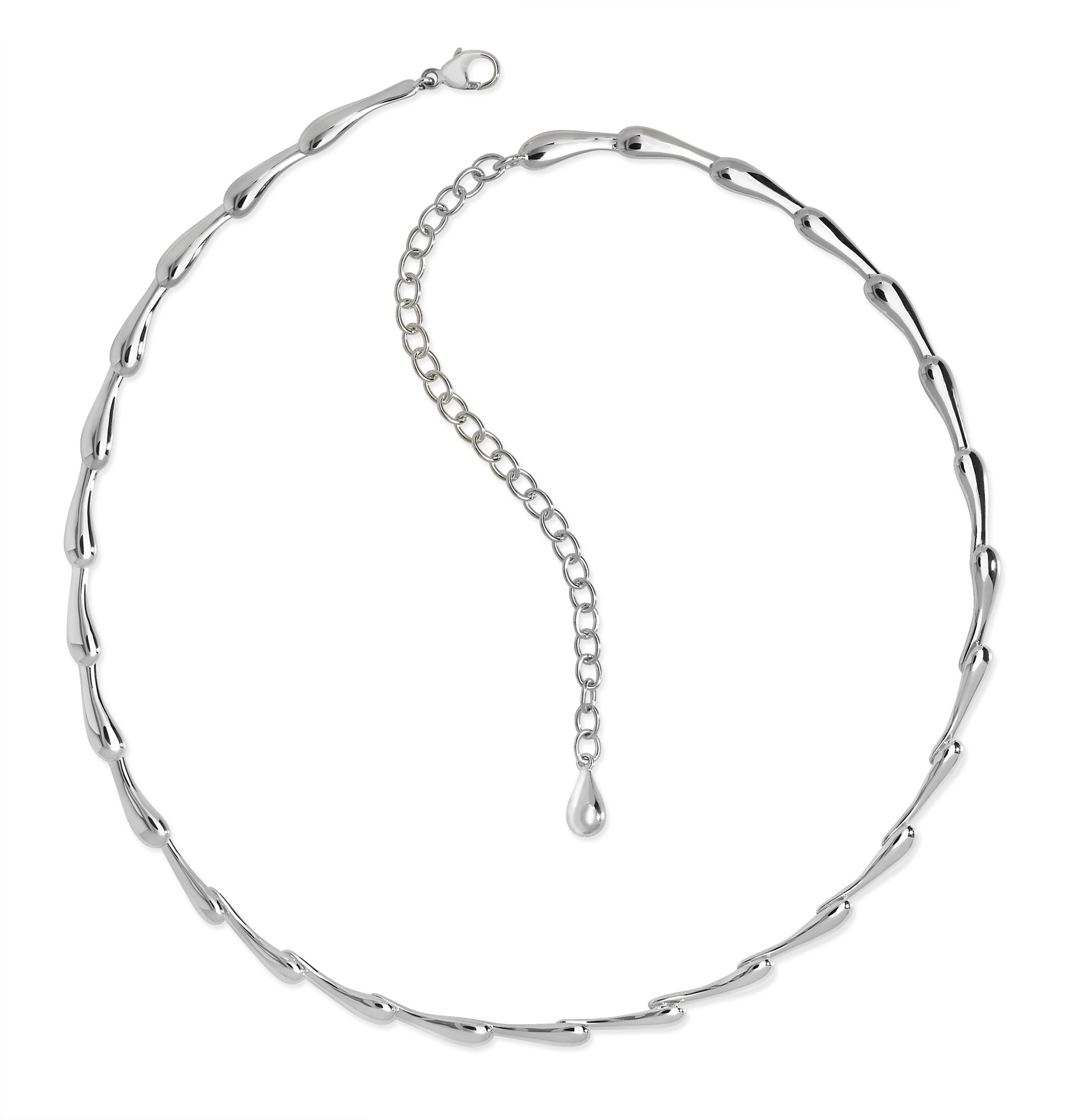 Sterling Silver Continual Drip Necklace by Lucy Quartermaine Reppin & Jones Jewellers